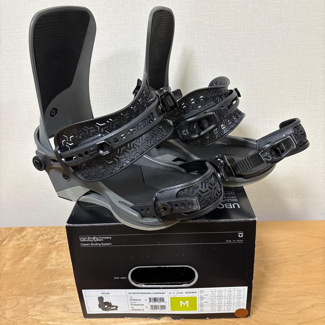 Union Atlas ビンディング　M グレー　ユニオン　バインディング
