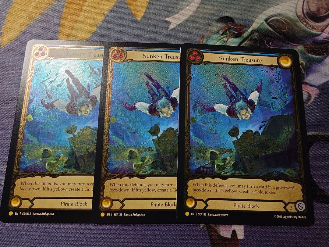 【FaB】Sunken Treasure GF 3枚セット