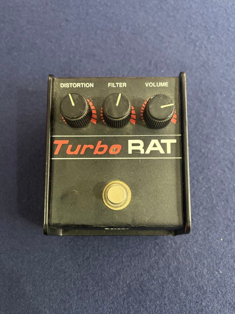Proco Turbo RAT 1989年 LM308N DISTに僅かなガリ