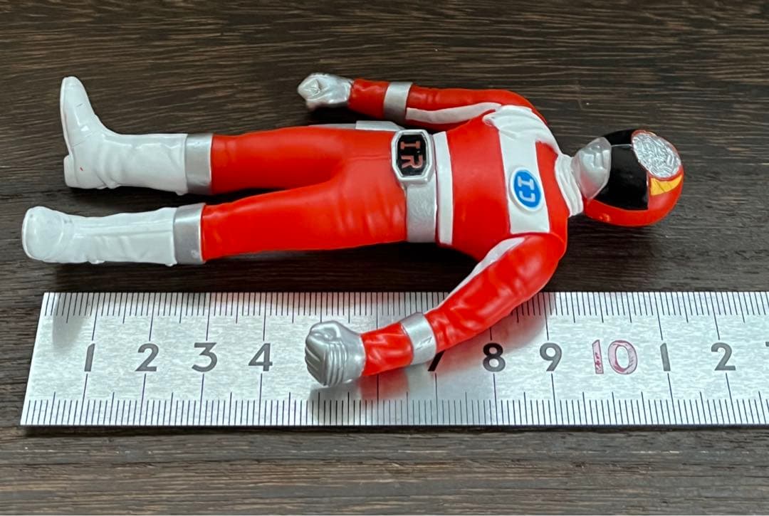 電子戦隊デンジマン デンジレッド ミニソフビ - メルカリ