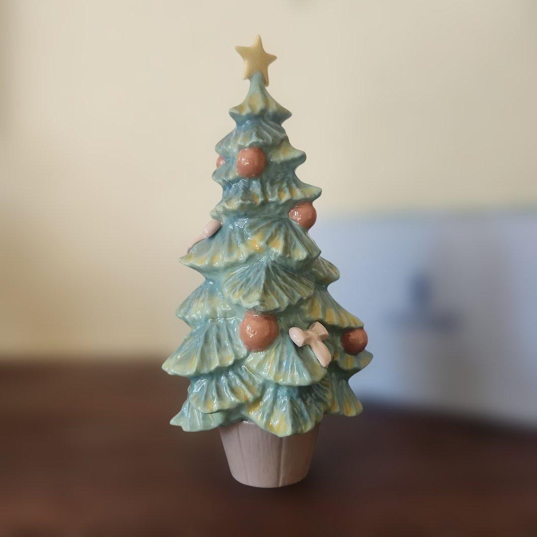 LLADRO リヤドロ　クリスマスツリー 置物 美品 専用箱付き