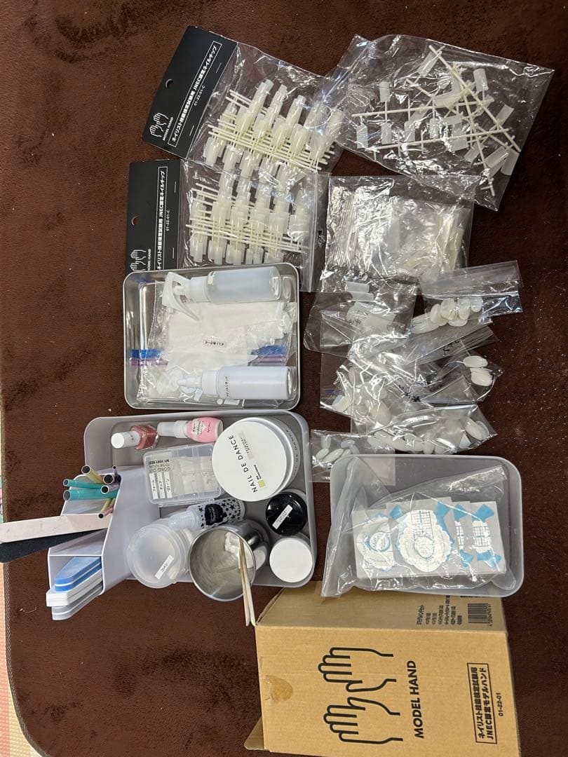 ネイリスト技能検定　一級合格セット　道具　ネイル検定