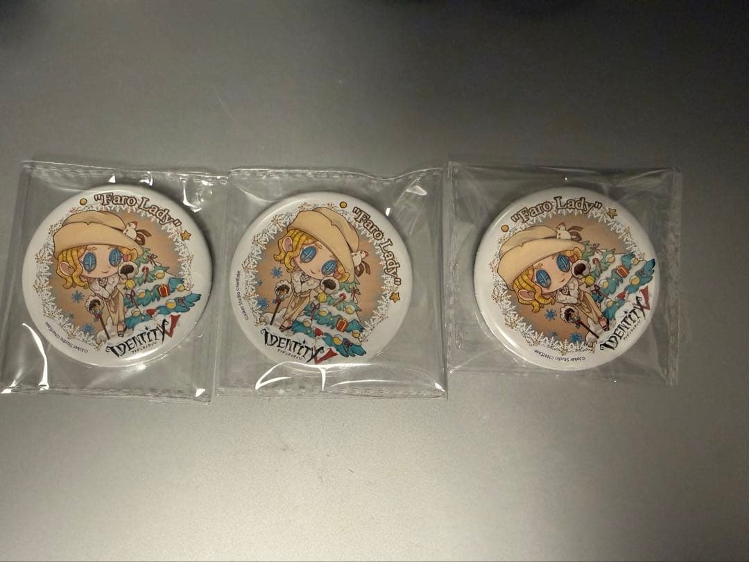 第五人格 IJL 特典 缶バッジ レディファウロ　3つセット Identity V トレーディング缶バッジFun Trip EX - フロンティア