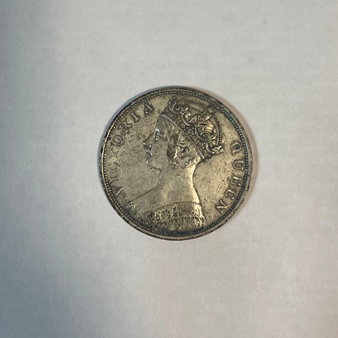 ヴィクトリア女王 香港 1セント銀貨 1863年 - メルカリ