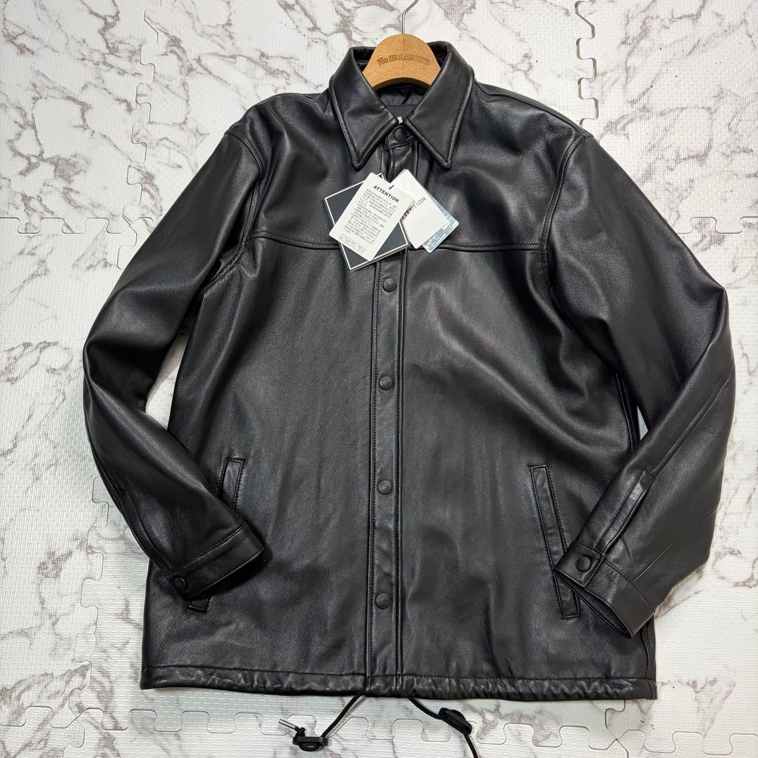 ひ*つ様 新品未使用保管品✨ Schott 羊革 コーチジャケット レザージャケ