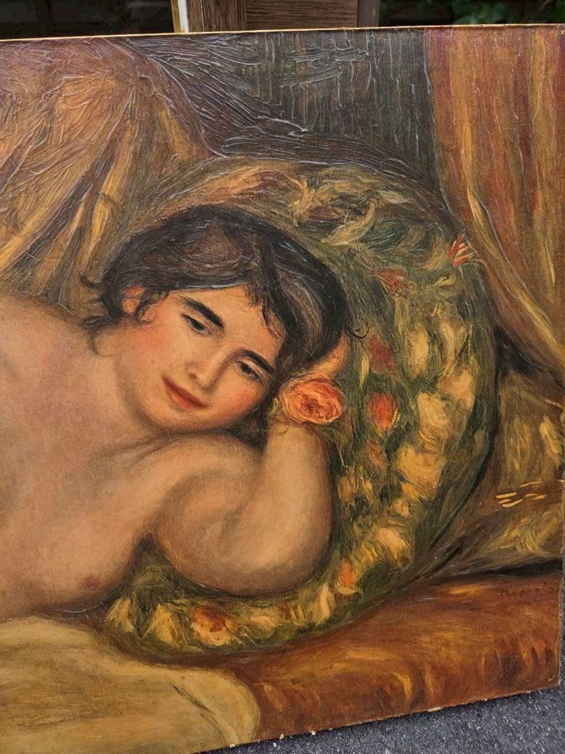 人物画 横たわる裸婦