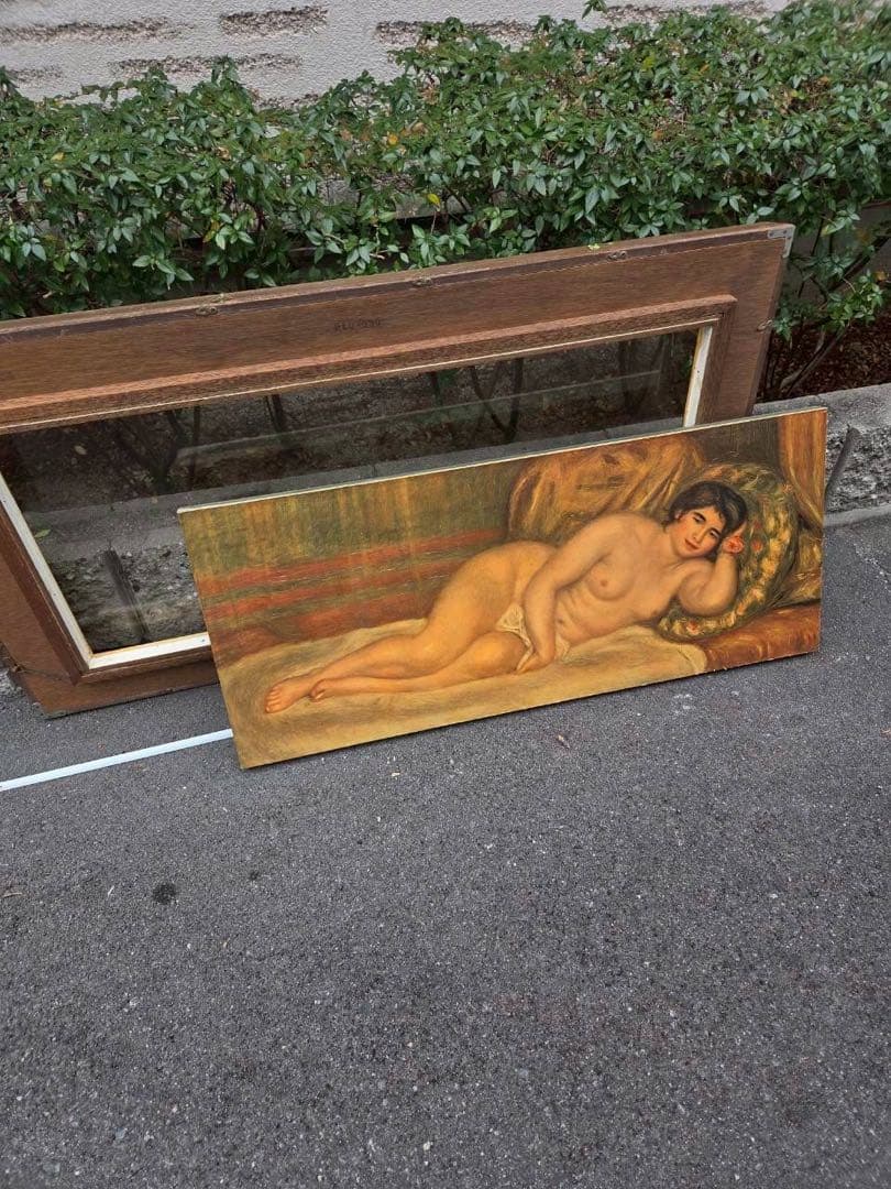 人物画 横たわる裸婦