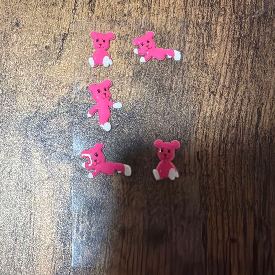 ポストペット モモ ぷっくら シール 平成レトロ - メルカリ