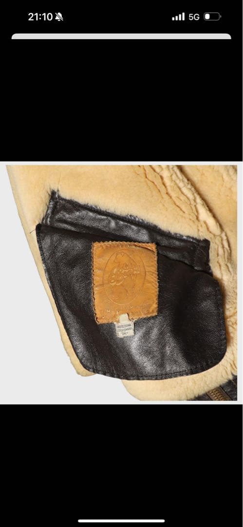 XL☆80s☆USA製☆ゴールデンベア☆B9 フライトジャケット☆ムートン