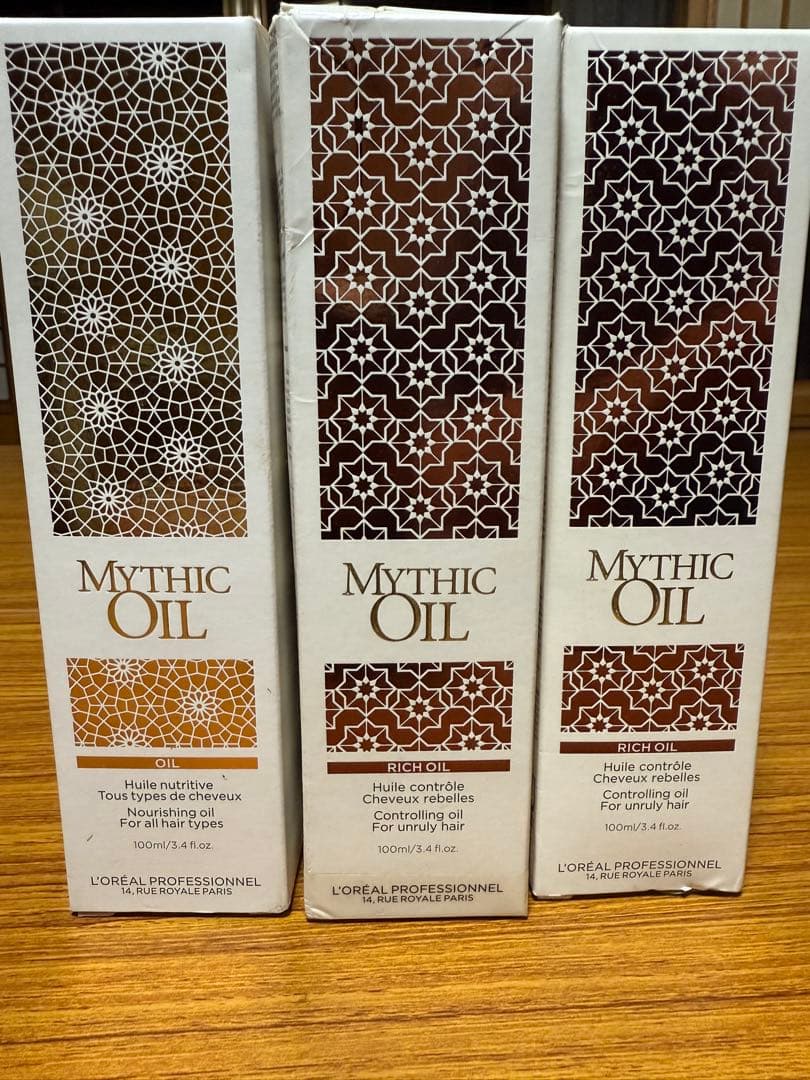 ミシックオイル ロレアル ヘアオイル 100ml×3本