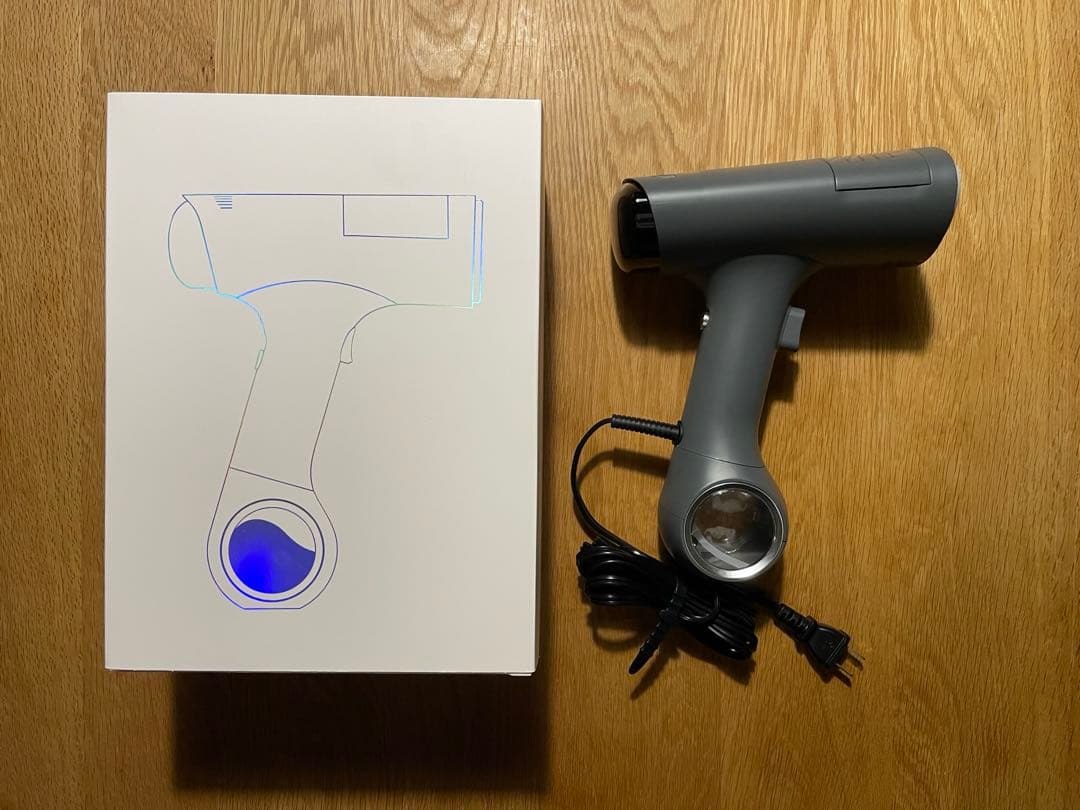 morus V6 吸引式衣類スチーマー ハンディスチームアイロン グレー