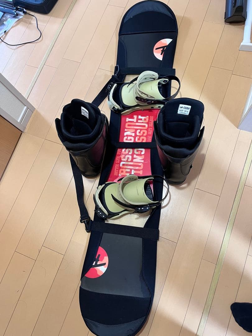スノーボードブーツ 24.5cm ビンディングセット　レディース