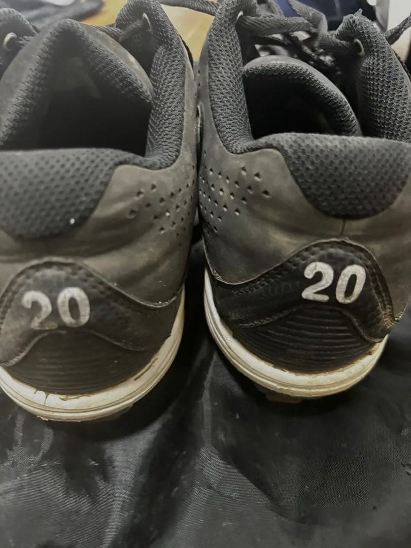 プロ 支給品 Nike スパイク 野球 寺原選手 実使用 27センチ ヌバック