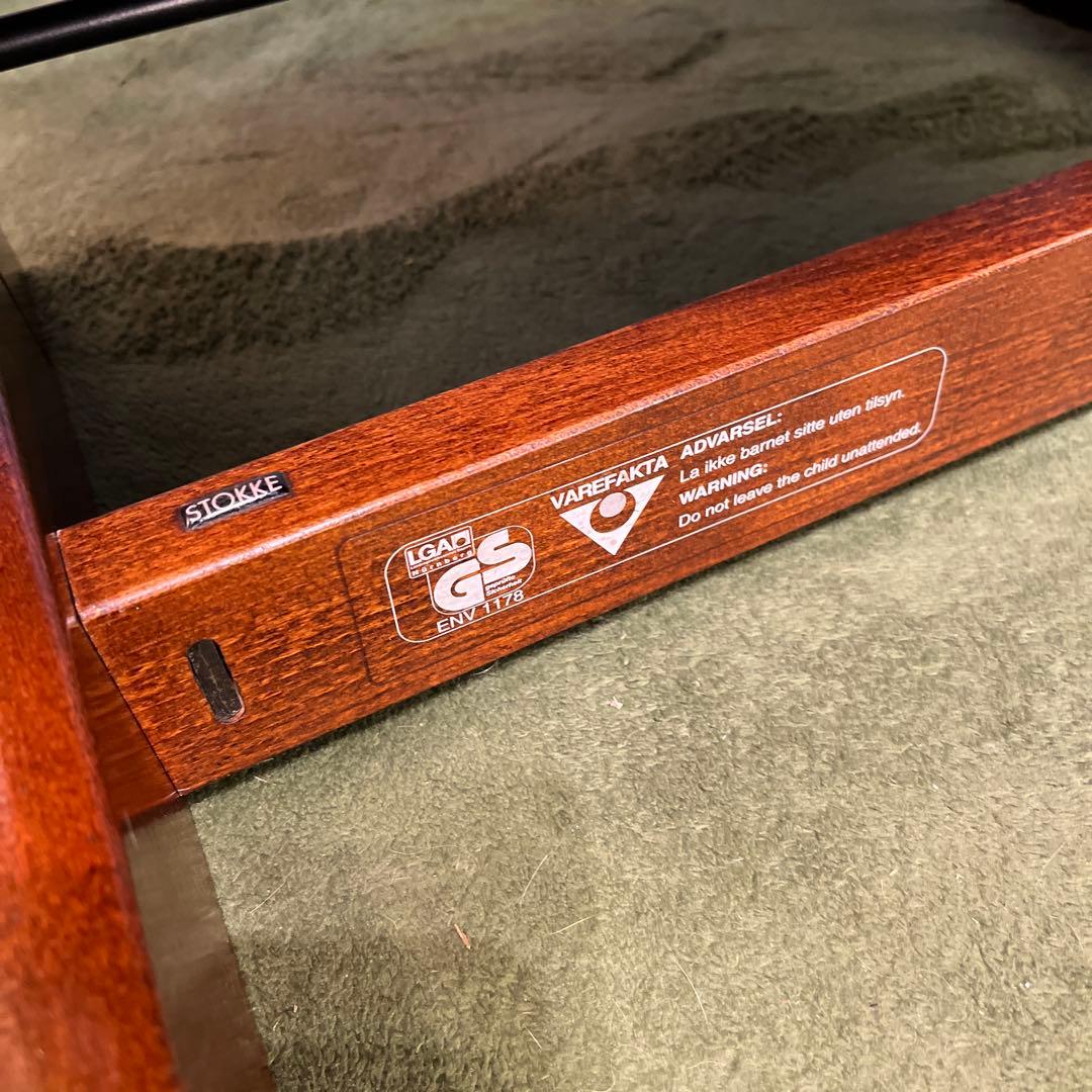 L1 ヴィンテージ STOKKE ストッケ チェア チーク - メルカリ
