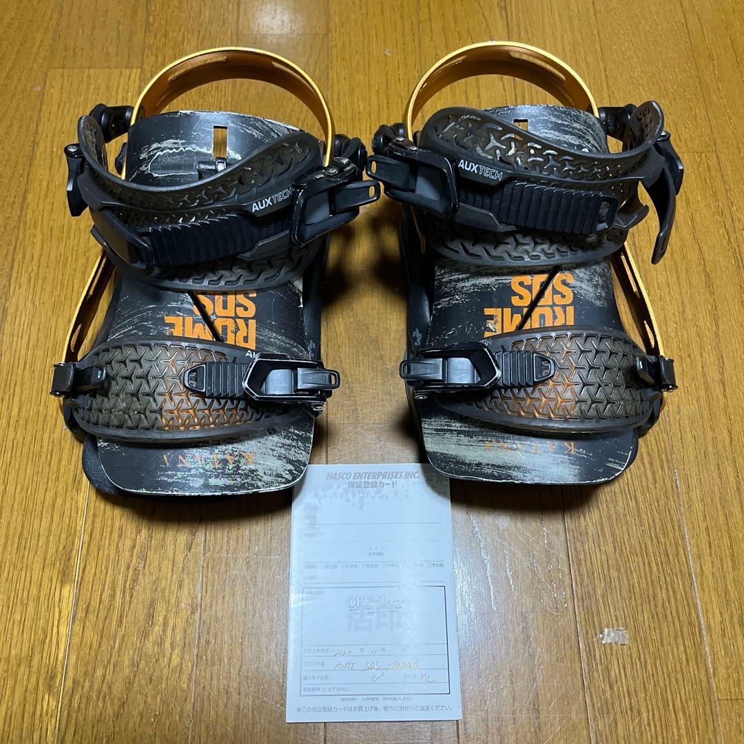 スノーボード ROME SDS KATANA Binding