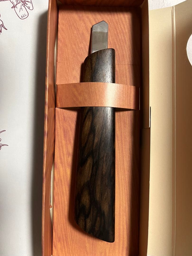 工房偰 黒柿 孔雀杢 カッター - メルカリ