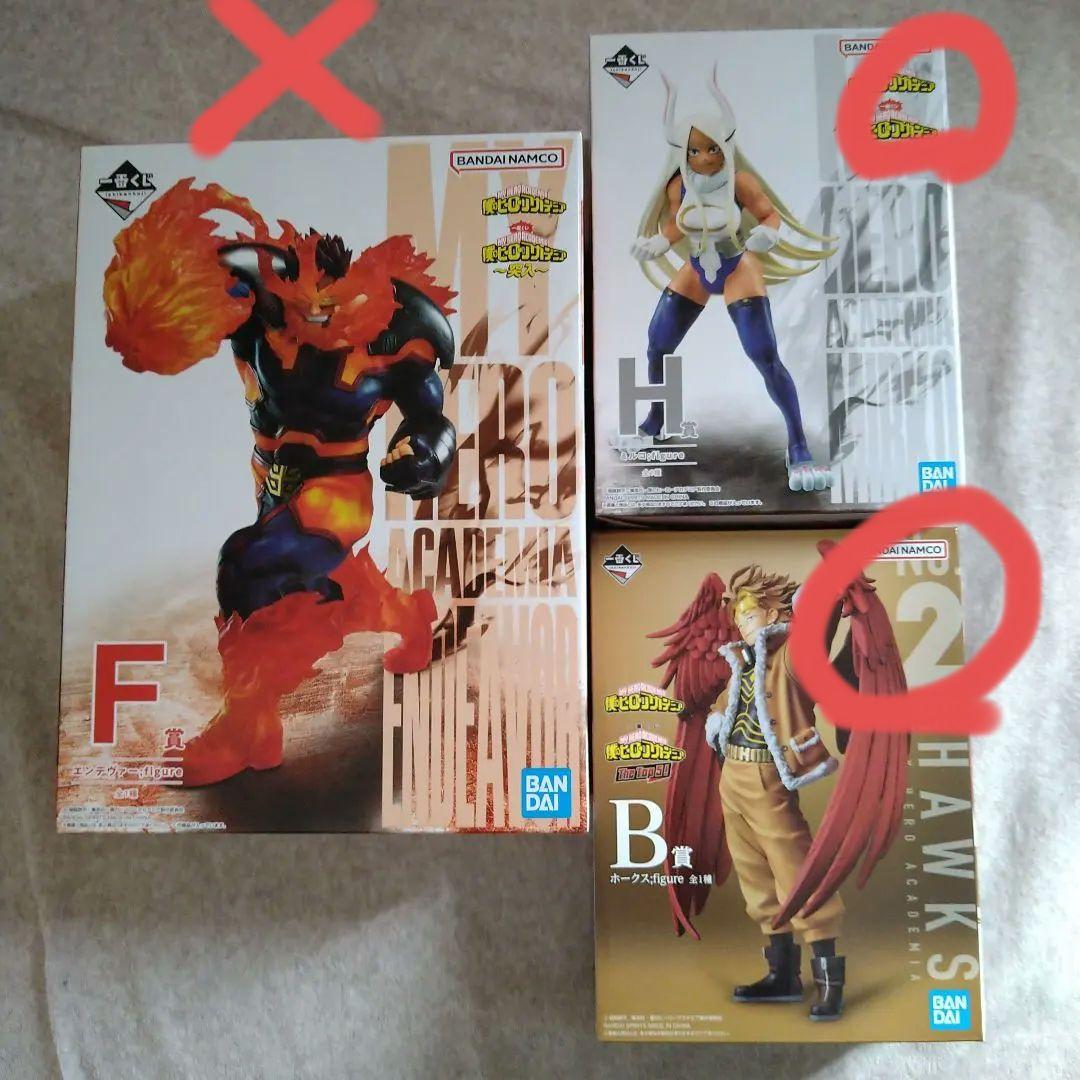 専用★ヒロアカ一番くじ【突入】Ｈ賞、【the top5!】Ｂ賞２点セットです