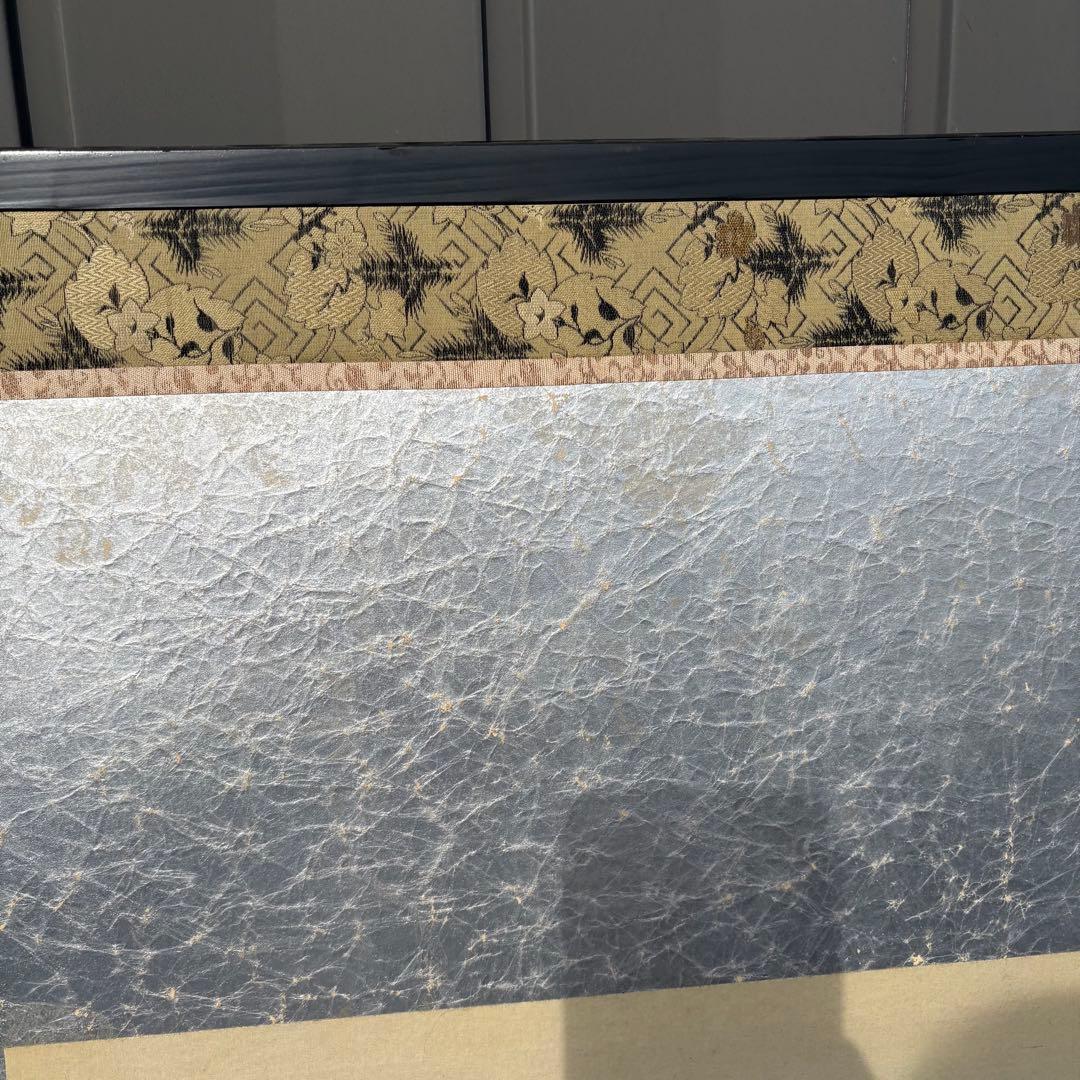 昭和レトロ 日本画 美人画 二曲屏風 白洋 落款あり 衝立 日本画家 白洋