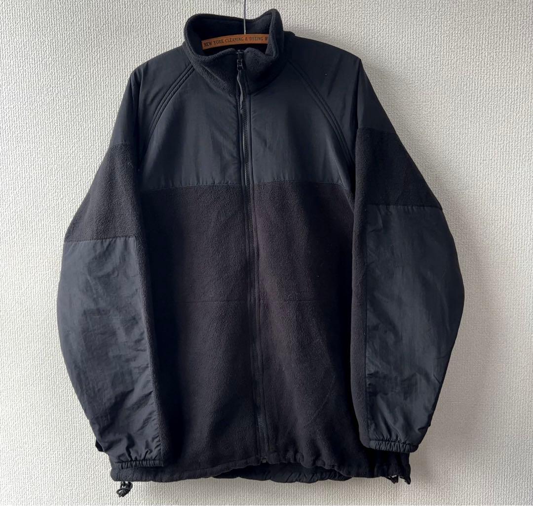 U.S.NAVY フリース ライナー ジャケット ブラック ECWCS GEN2 - メルカリ