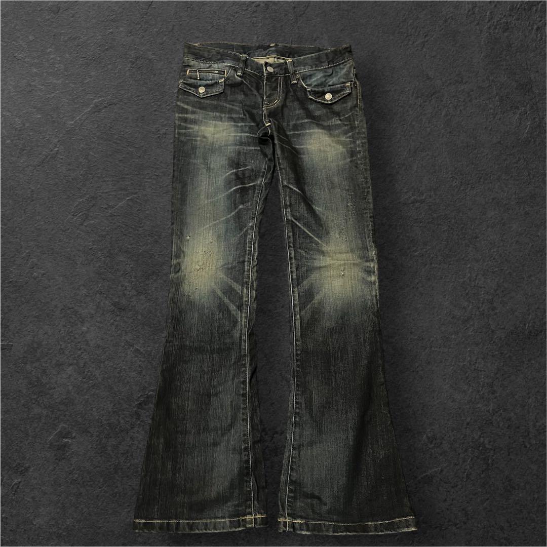 Hysteric Glamour フレアデニム ワイドデニム y2k