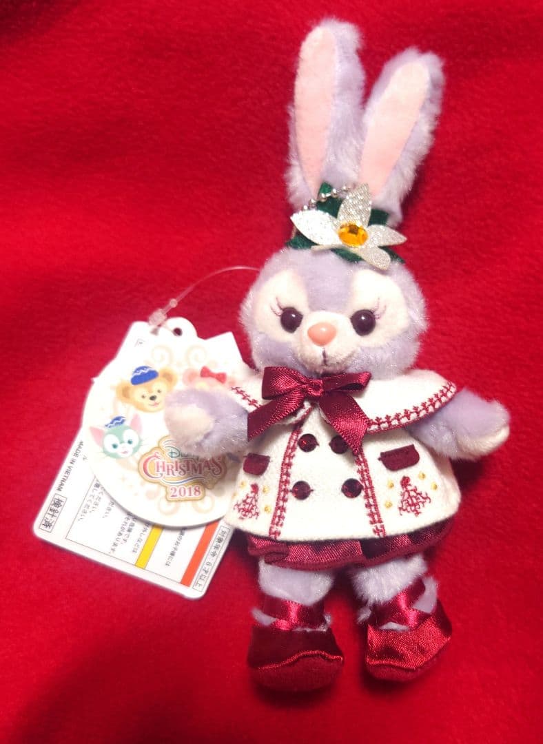 Disney 2018 イッツクリスマスタイム ぬいぐるみバッジ ステラルー