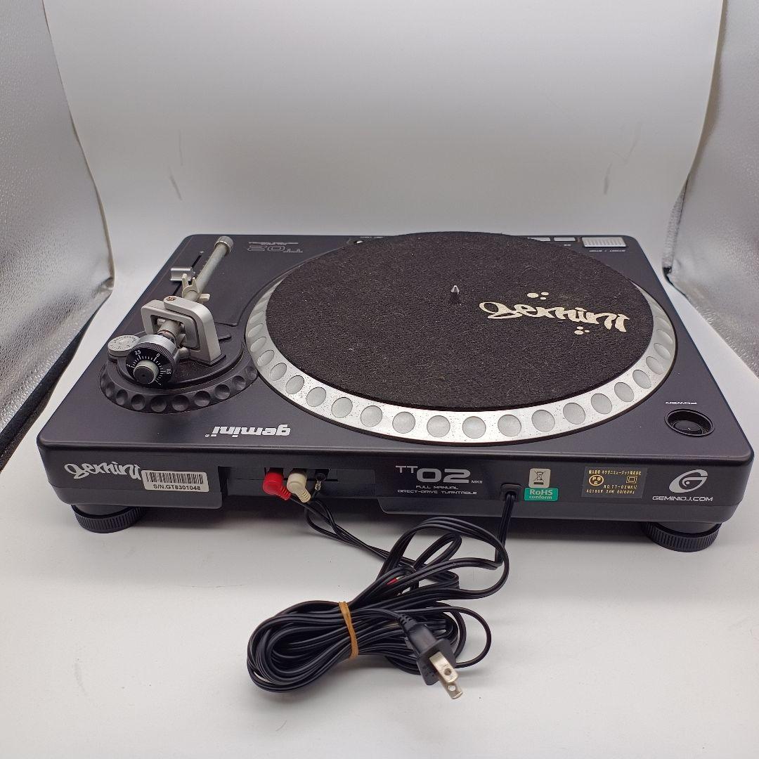 gemini TT02 DJ ターンテーブル - メルカリ