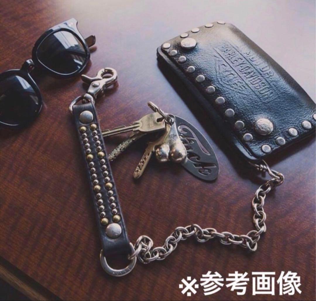 ヴィンテージ USA スタッズ トラッカーウォレット オモシーチャンネル