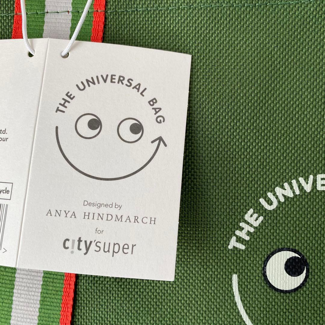 Anya Hindmarch 正規品 香港限定 エコバッグ アニヤハインドマーチ