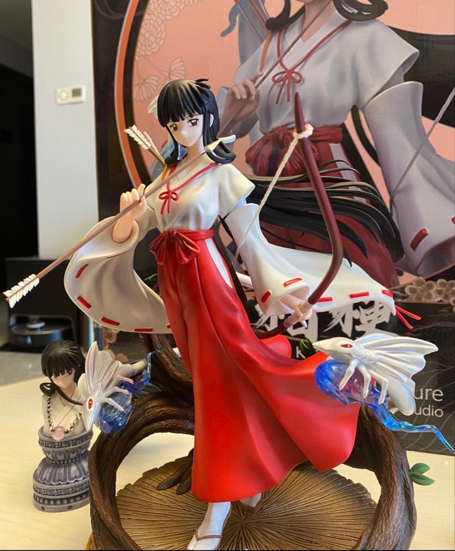 犬夜叉 桔梗 ガレージキット ガレキ スタチュー② - メルカリ