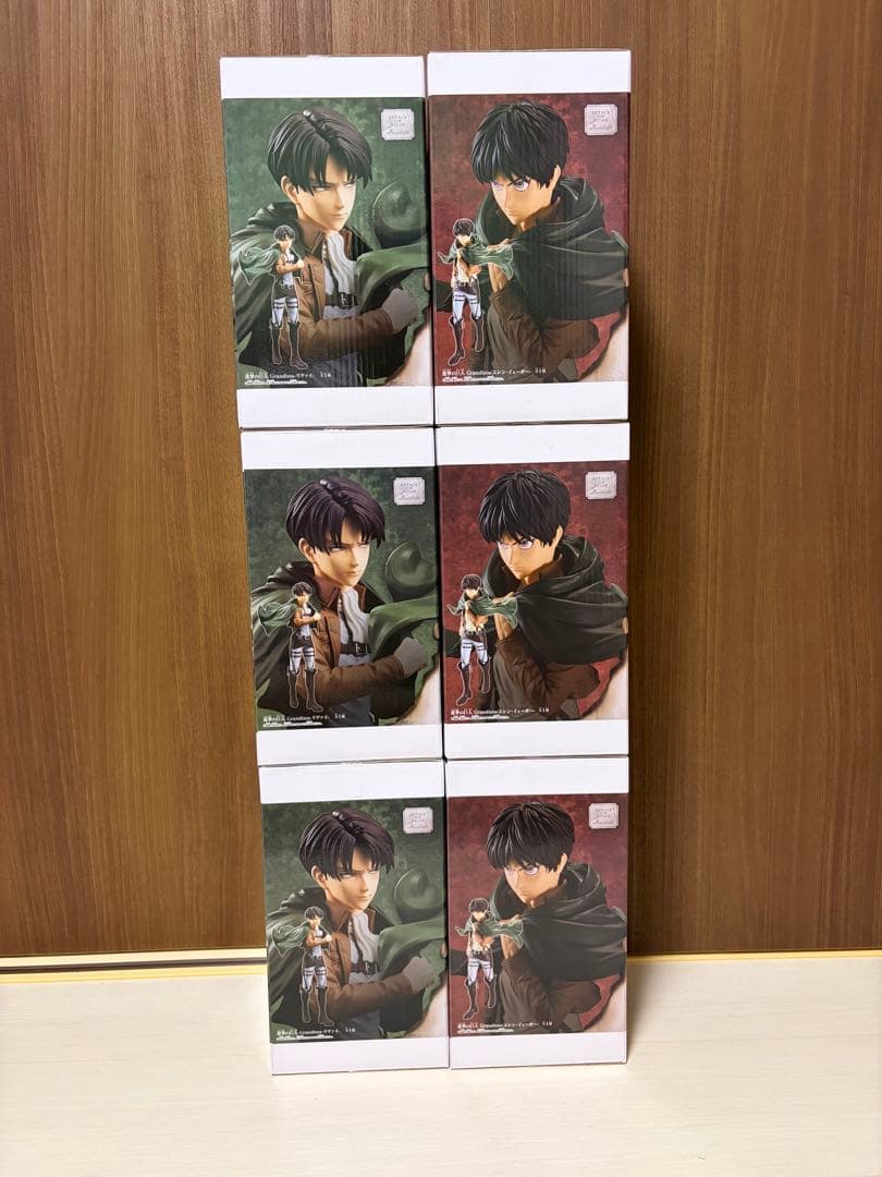 リヴァイ エレン Grandista 6体セット - メルカリ