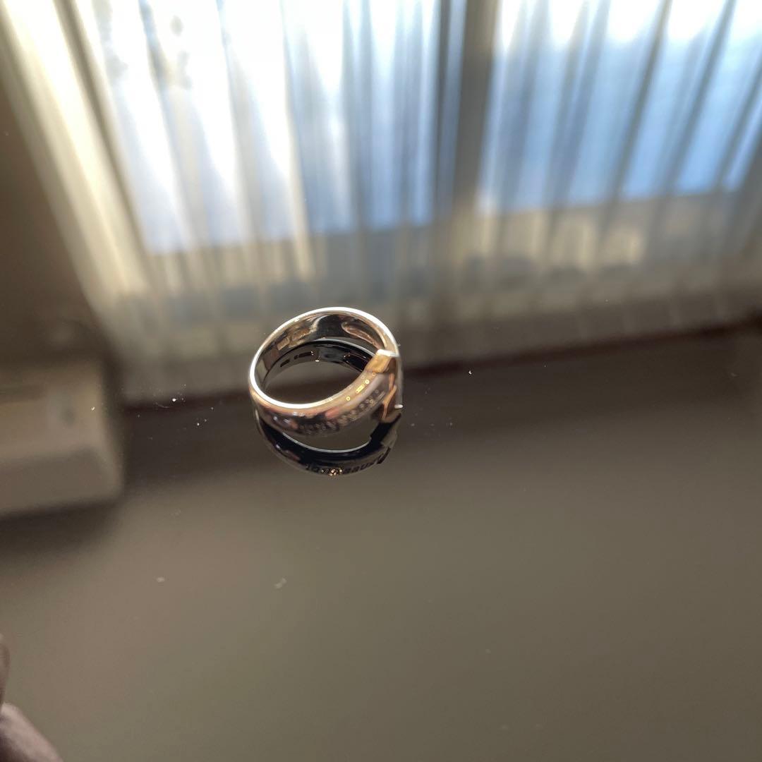 TRUSSARDI Ring トラサルディリング K18 SV925 コンビ - メルカリ
