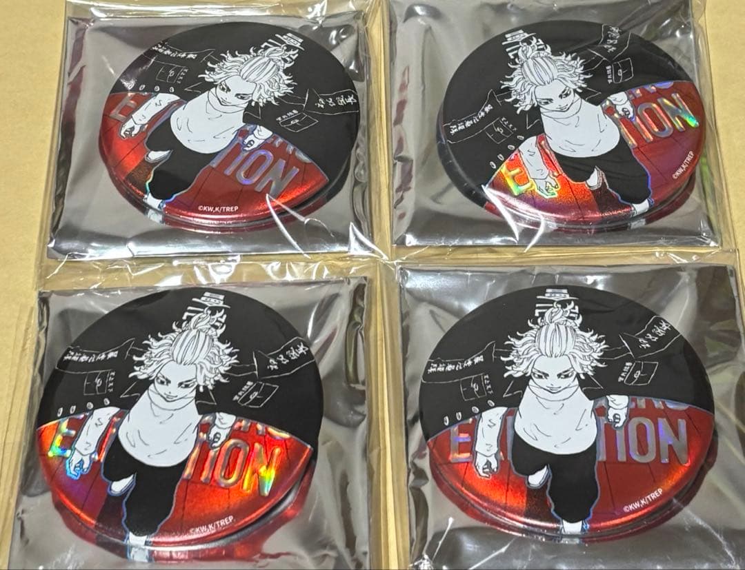 台湾限定 高雄開催 東京リベンジャーズ 東リべ展 限定缶バッジ 佐野