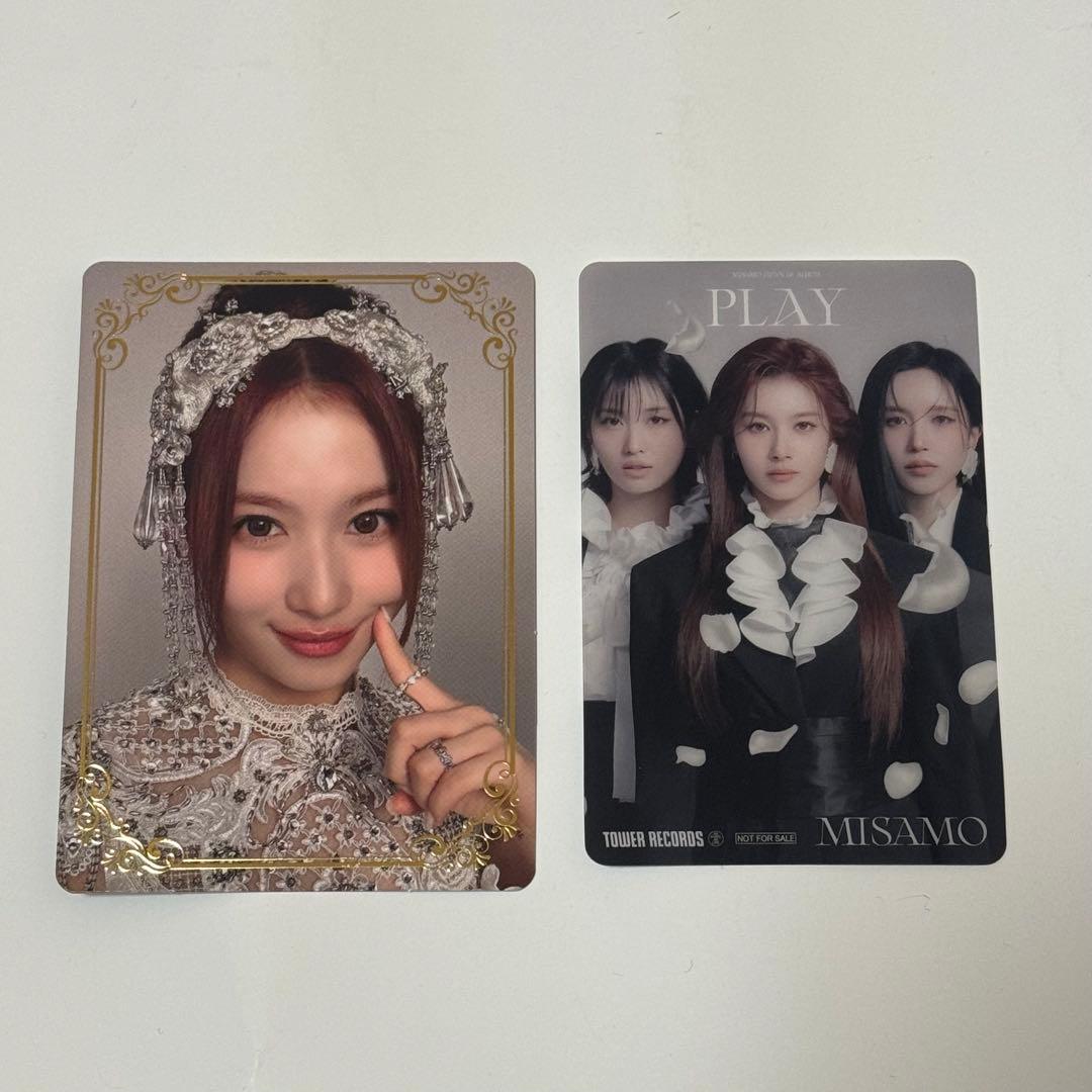 TWICE】MISAMO PLAY ラキドロ 箔押し サナ - メルカリ