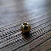 k18プレミアムビーズ無垢Sサイズ 2発 シルバービーズ4発 計6発セット