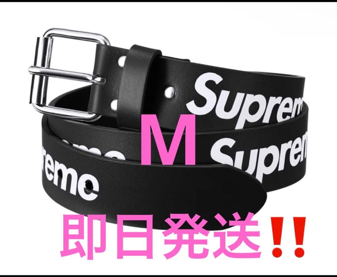 小物 Supreme Repeat Leather Belt \
