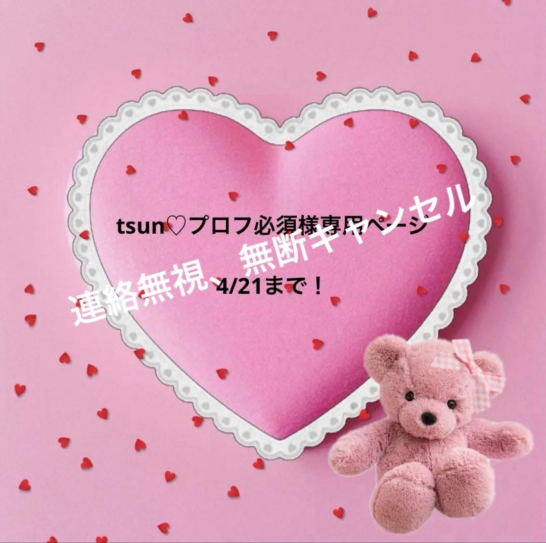 tsun♡プロフ必須ページ