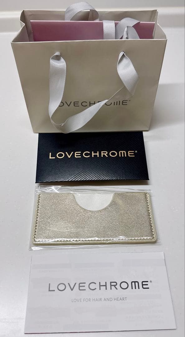 【ギフトボックス付き】K24GPツキ ゴールド LOVECHROME ギフト