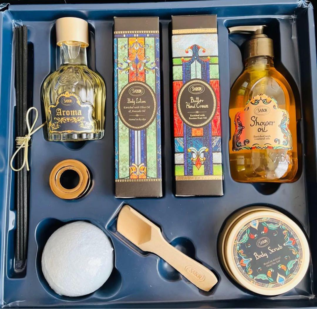 サボン SABON シャイニースパイス シャワーオイル スクラブ アロマ