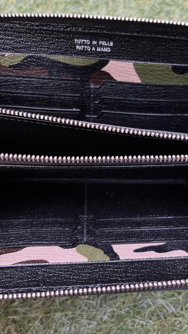 ラルコバレーノ / ラウンドジップ長財布 ③ LA409GTCAMOKHA - メルカリ