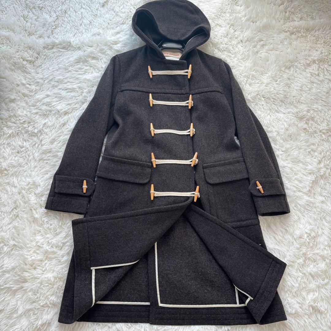 希少☆national standard ダッフルコート ダークグレー