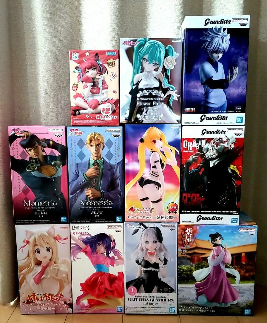 プライズ　まとめ売り　キルア　ジョジョ　金色の闇　猫猫etc..11点セット