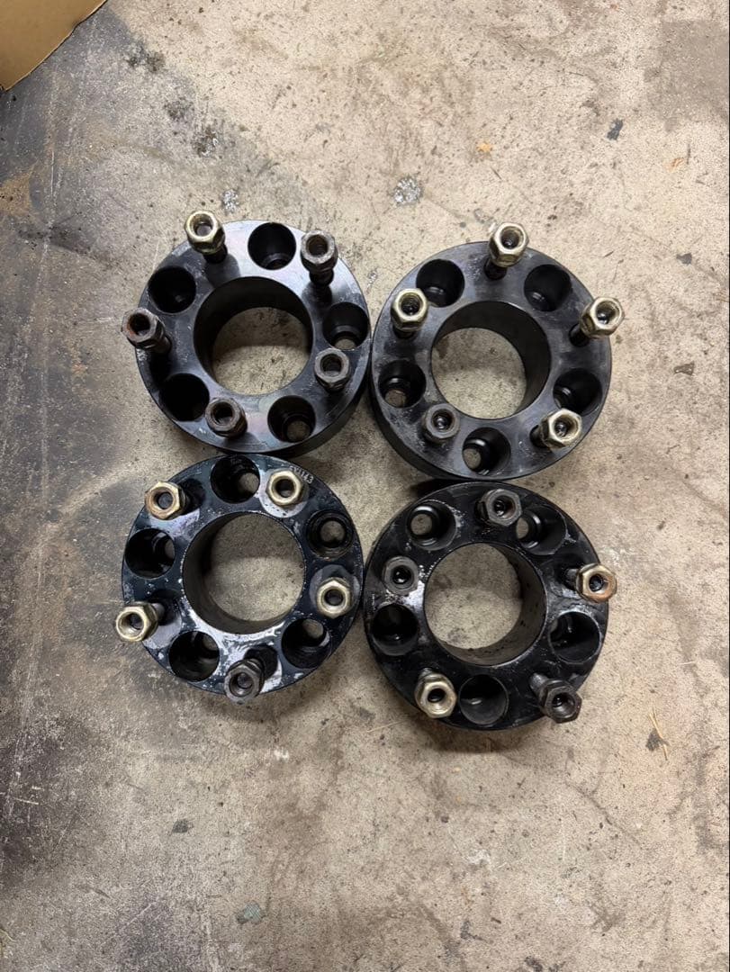 ワイトレ　60ミリ　114.3 ワイドトレッドスペーサー 60mm ハブリング一体型ワイトレ 114.3-5H-P1