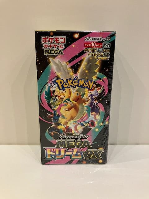 ポケモンカードゲーム MEGAドリームex シュリンク有 1box