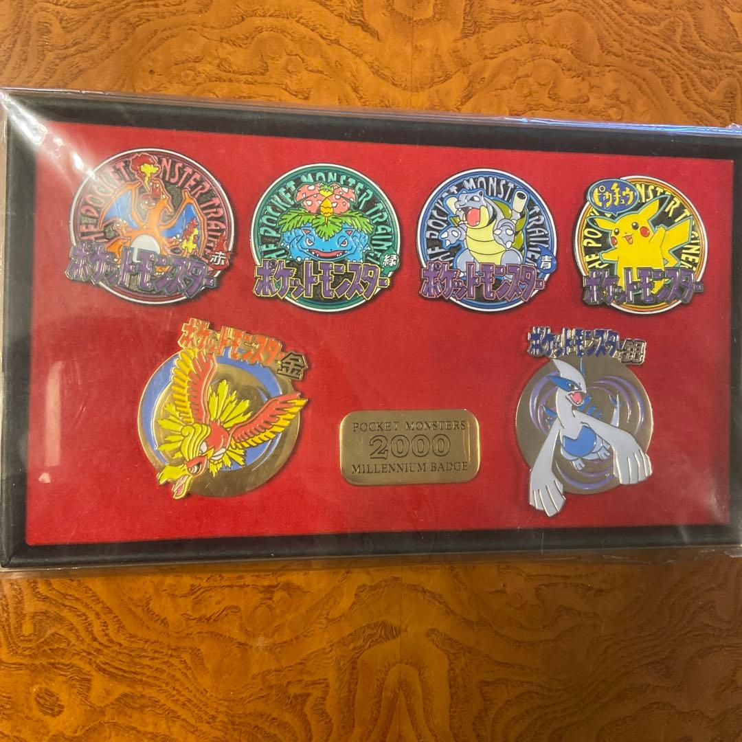 新品]ポケットモンスターミレニアムバッジ2000年 - メルカリ
