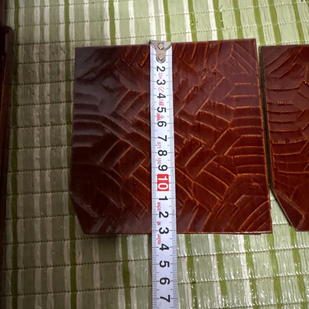 折式 讃岐彫刻 お盆 お膳 菓子盆 工芸品 骨董品 角折 角盆 皿 - メルカリ