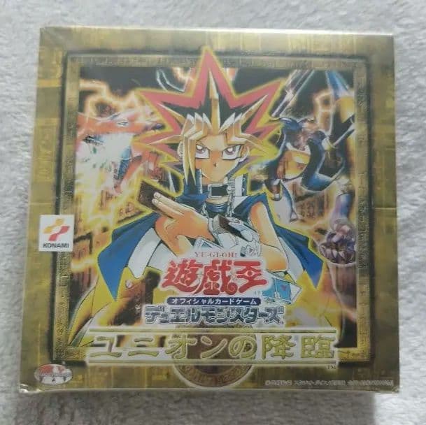 【未開封】遊戯王 ユニオン降臨 BOX 絶版 遊戯王 未開封BOX ファラオの遺産 シュリンク破れ有り 1BOXの通販 土日