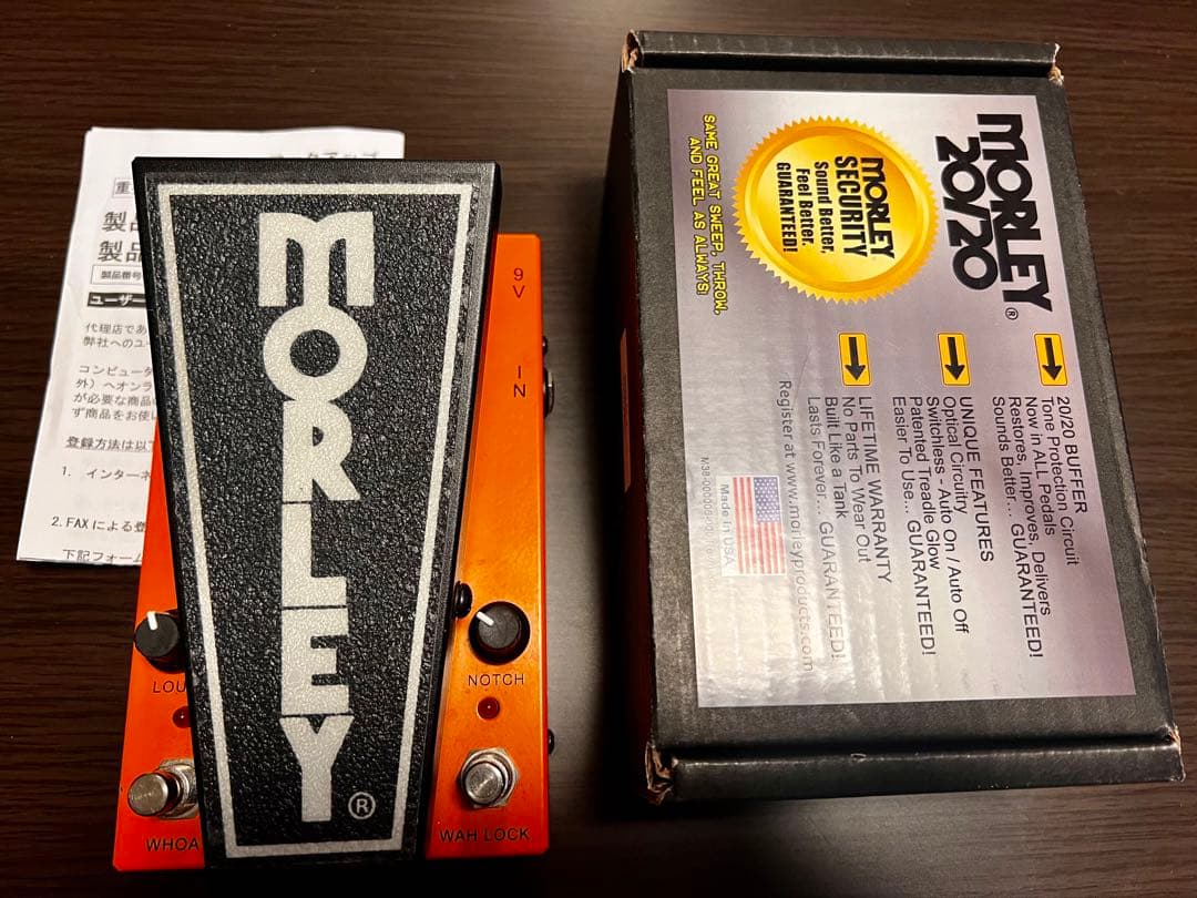 ギター MORLEY 20/20 WAH LOCK / MTG3 MORLEY 20/20 Wah Lock [MTG3]｜ミュージックランドKEY