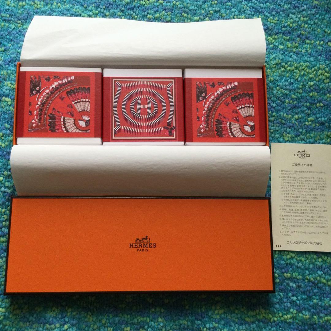 エルメス　パフューム　ソープ　3個(新品未使用)