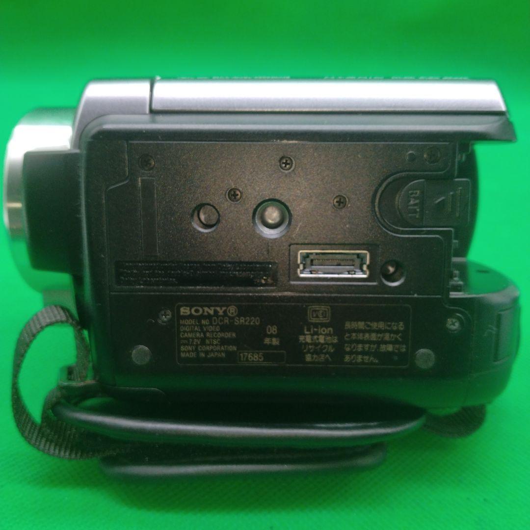動作確認OK】ナイトショット付 SONY Handycam DCR-SR220動作OK