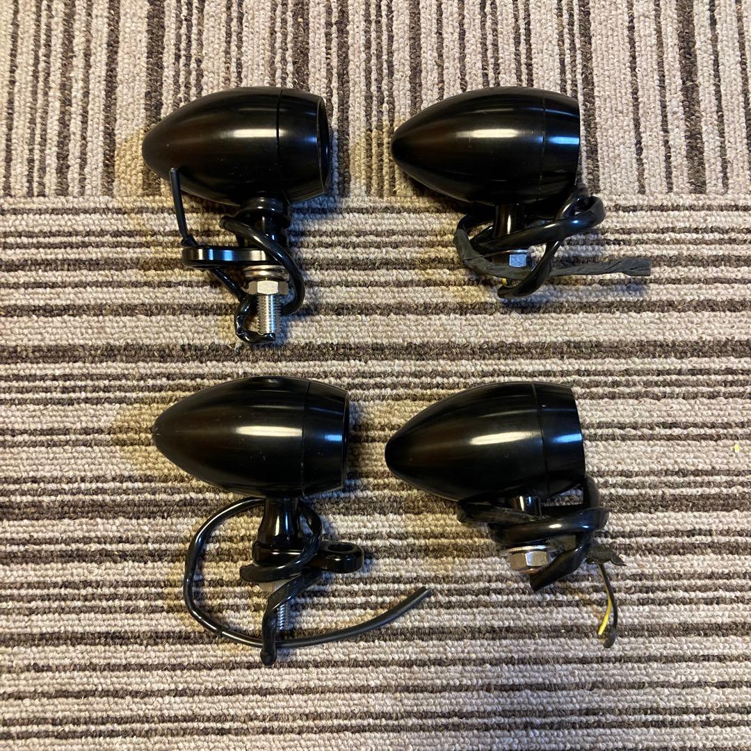 Kijimaキジマ　ブラック ウィンカー スターマイン　フロント・リア4個セット Amazon | キジマ(Kijima) バイクパーツ ウインカーランプ スターマイン